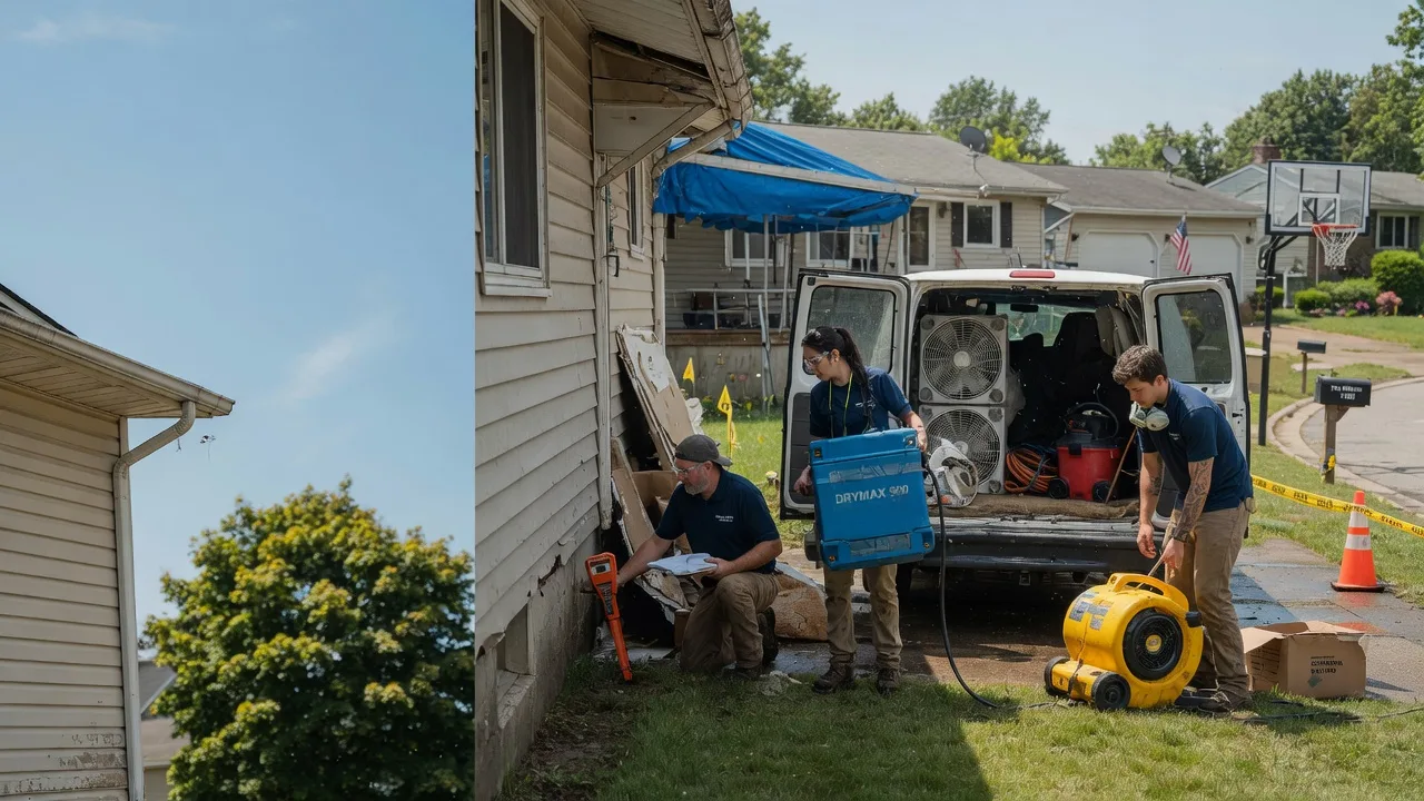 Ceiling Leak Cleanup in Macy, NE near me
