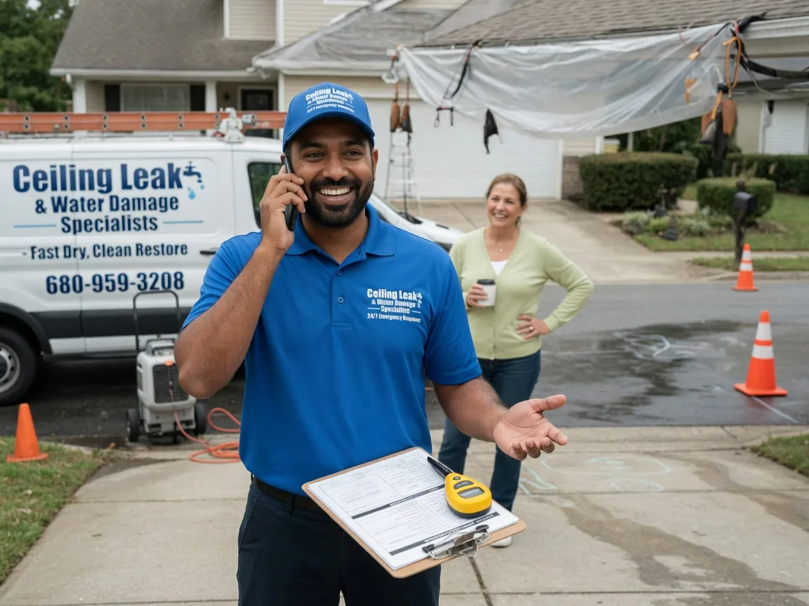 Ceiling Leak Cleanup Macy, NE FAQs